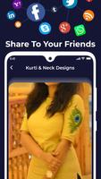 salwar neck long kurti designs sleeve patiala suit تصوير الشاشة 2