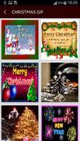 GIF Christmas Santa Wishes Greeting Cards Stickers imagem de tela 1
