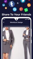 Work Outfits Business Women Suit Dresses Designs screenshot 3