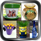 Pot Painting Home Crafts Project Ideas Designs DIY 图标
