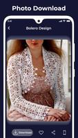 DIY Crochet Bolero Shrugs Girls Designs Home Craft تصوير الشاشة 1