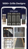 window trellis balcony steel railing balcony grill Cartaz