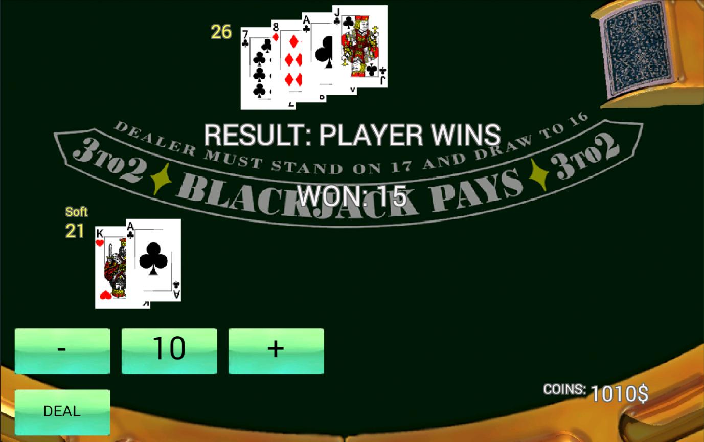 Realistic Blackjack Simulator Realistic Blackjack Simulator