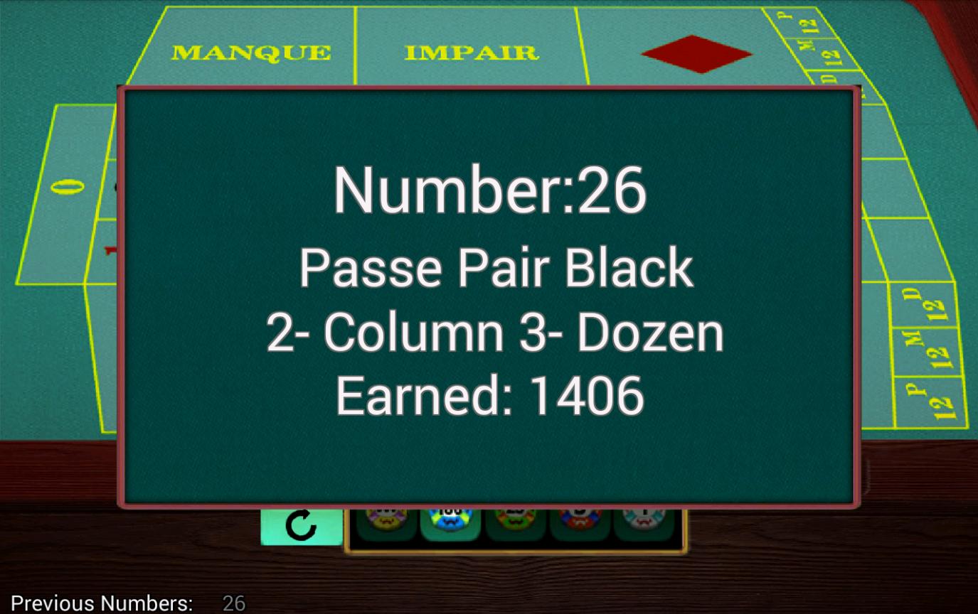 Roulette passe manque Roulette passe manque