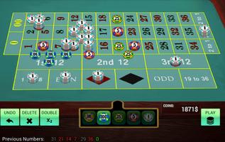 American Roulette Simulator تصوير الشاشة 3