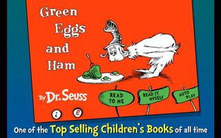 Green Eggs and Ham - Dr. Seuss plakat
