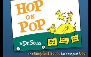 Hop on Pop - Dr. Seuss poster