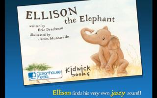 Ellison the Elephant Affiche