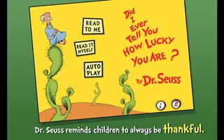 How Lucky You Are - Dr. Seuss Affiche