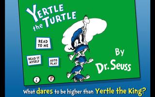 Poster Yertle the Turtle - Dr. Seuss