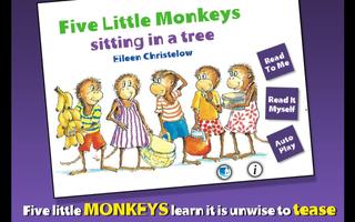 5 Monkeys Sitting in a Tree poster
