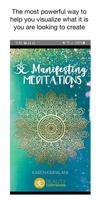 BE Manifesting Meditations Affiche