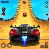 dublê de carro louco 3d ícone