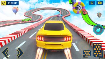 पागल कार स्टंट: कार गेम्स 3डी स्क्रीनशॉट 1