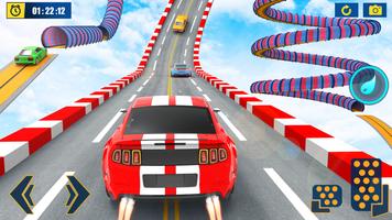 瘋狂汽車特技：汽車遊戲 3D 截圖 2