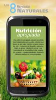Poster Los ocho remedios naturales