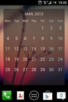 Julls' Calendar Widget Pro الملصق