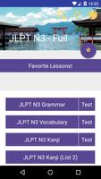 JLPT N3 - Complete Lessons Plakat