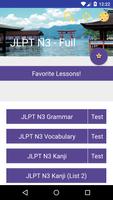 JLPT N3 - Complete Lessons постер