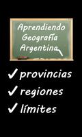 Geografia Argentina Affiche