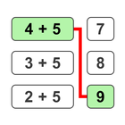 Jeux de puzzle mathématiques icône