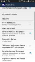ocloud pour owncloud capture d'écran 1