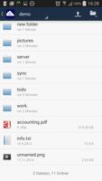 ocloud pour owncloud capture d'écran 3