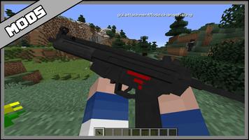 Modern Gun And Weapon Mods - Real Gun Mod MCPE imagem de tela 1