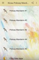 Kicau Poksay Mandarin Gacor تصوير الشاشة 1