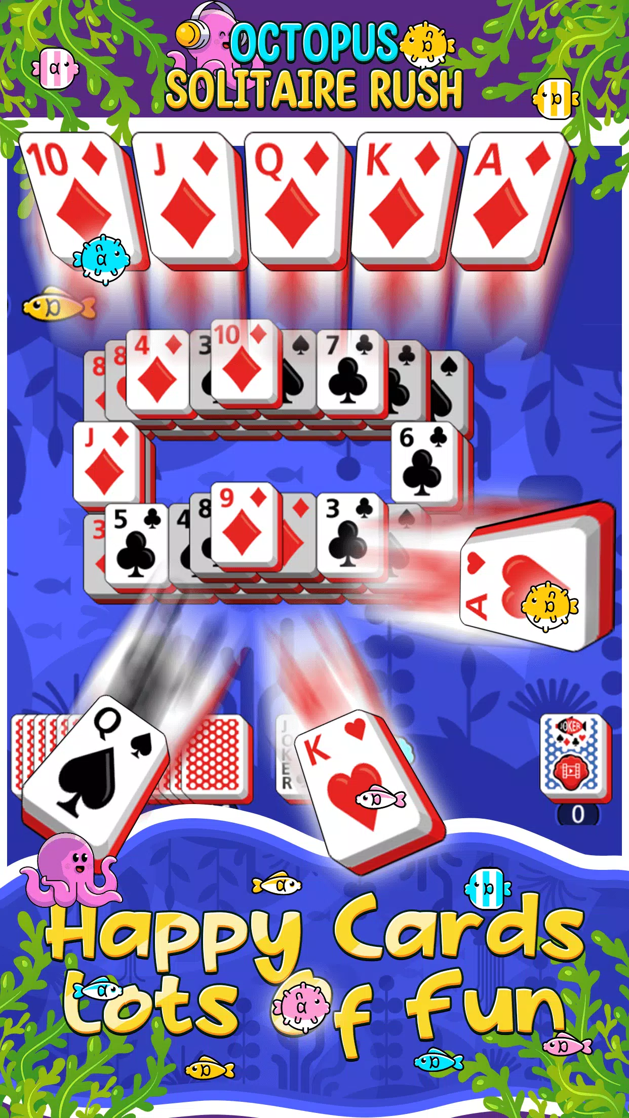 Octopus Solitaire Rush