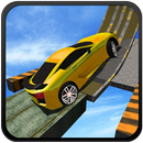 Crazy Sky Drive Car Track Mania Simulation aplikacja
