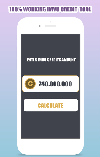 Free Imvu Credits Calculator Apk 1 1 0 Download For Android