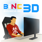 Business Inc. 3D icono