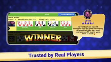 Indian Rummy -Teen Patti Rummy capture d'écran 1