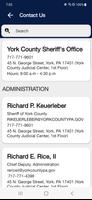 برنامه‌نما York County Sheriff عکس از صفحه
