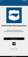 NC Police Departments Affiche