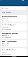 NC Police Departments capture d'écran 1