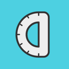 Protractor (with camera) icon