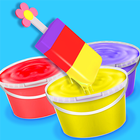 Ice Cream Tie Dye 3D! Dipping  icône