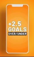 Over/Under 2,5 Goals Football  poster