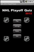 NHL Playoff Quiz 2012 Affiche