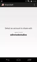 3 Schermata Share2Self