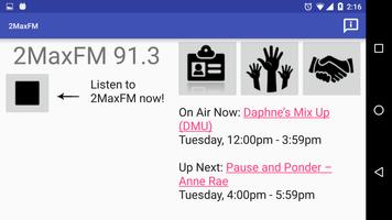 2MaxFM 91.3 syot layar 1