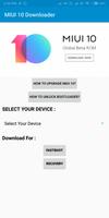 MIUI 10 Downloader 포스터