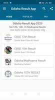 Odisha Exam Results App 10th+2 poster
