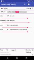 Wine Rating App 20, rate wines الملصق