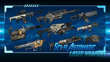 Sci-fi automatic laser weapons screenshot 3