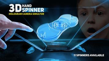Hand spinner 3d - hologram pyr imagem de tela 1