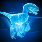HoloLens Dinosaurs park 3d hol ícone