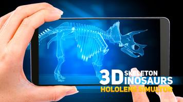 HoloLens Skeleton Dinosaurs 3D screenshot 1